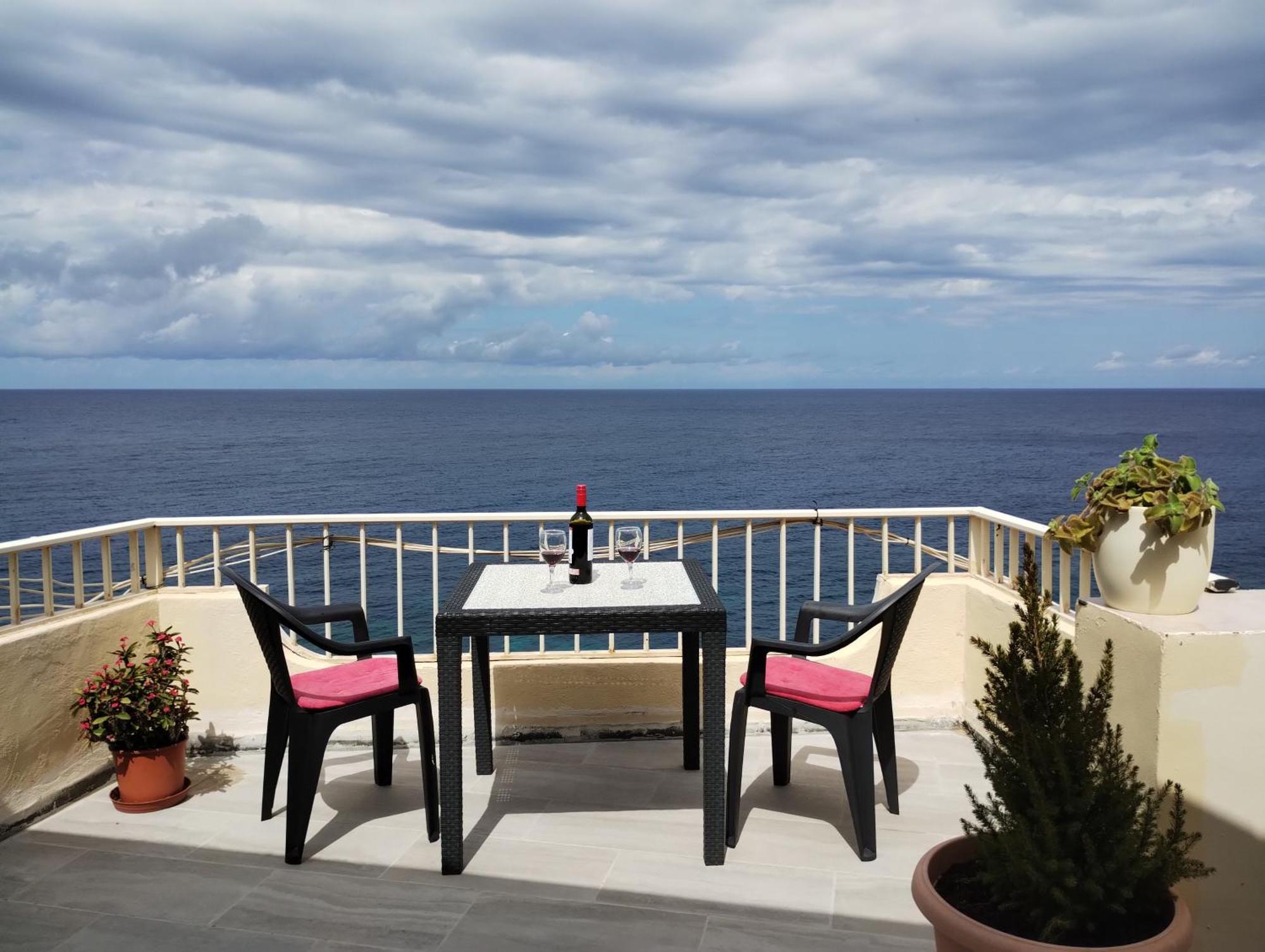Poseidons Seaview Penthouse Lejlighed Marsalforn Eksteriør billede